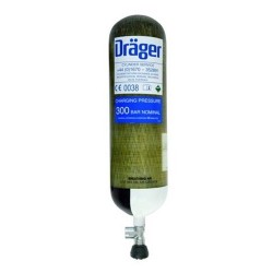 Drager CFK Silindir - Karbonfiber Kompozit Tüp - 3353736 - Dräger