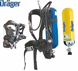 Drager PSS 3000 CFK - KarbonFiber Tüplü Solunum Seti - Dräger