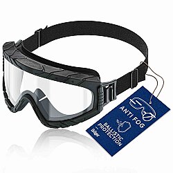 Dräger X-Pect 4800 Black Siyah Çerçeveli Kapalı İş Gözlüğü (3717341) - Dräger Ürünleri