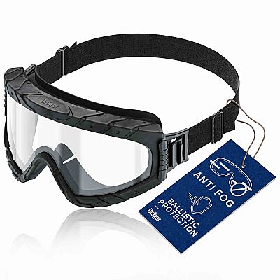 Dräger X-Pect 4800 Black Siyah Çerçeveli Kapalı İş Gözlüğü (3717341) - 1