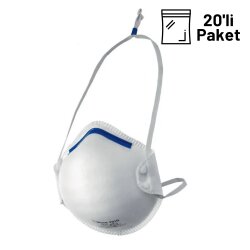 Drager X-Plore 1310 FFP1 Kalıplı Toz Maskesi 20li Paket - 1