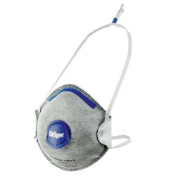 Drager X-Plore 1320 FFP2 Ventilli Kalıplı Odour Toz Maskesi 10lu Paket - 2