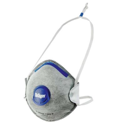 Drager X-Plore 1320 FFP2 Ventilli Kalıplı Odour Toz Maskesi 10lu Paket - 2