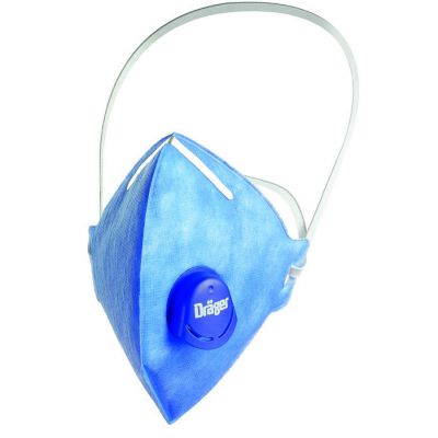 Drager X-Plore 1710V FFP1 Ventilli Toz Maskesi 10'lu Paket - 2