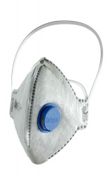Drager X-Plore 1720 FFP2 Ventilli Odour Aktif Karbon Toz Maskesi 10'lu Paket - 2