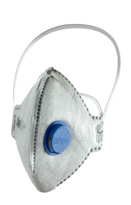 Drager X-Plore 1720 FFP2 Ventilli Odour Aktif Karbon Toz Maskesi 10'lu Paket - 2