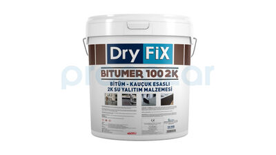 Dryfix BITUMER 100 2K Bitümlü Çift Komponentli Likit Membran 30 kg - 1