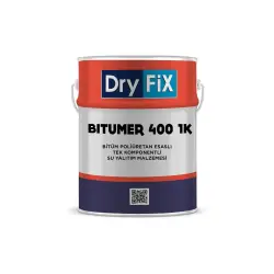 Dryfix Bitumer 400 1K Poliüretan Esaslı Su Yalıtım Malzemesi 25kg - 1