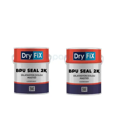 Dryfix Bpu Seal 2K Bitum Poliüretan Derz Dilatasyon Dolgu Mastiği Set 10 kg - 1