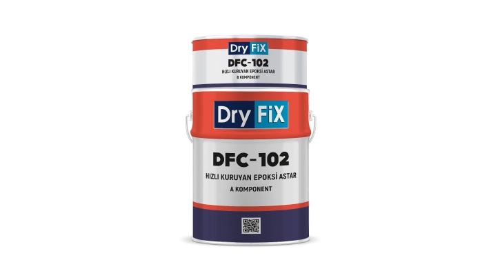 Dryfix DFC-102 Hızlı Kürlenen Solventsiz Epoksi Astar 6 kg - 1