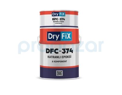 Dryfix DFC-374 İki Bileşenli Katranlı Epoksi 21 kg - 1