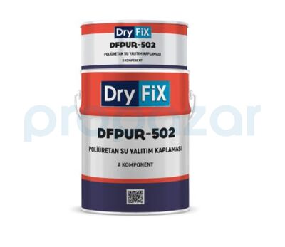 Dryfix DFPUR-502 Poliüretan 2K Çatı Su İzolasyonu 21 kg - 1