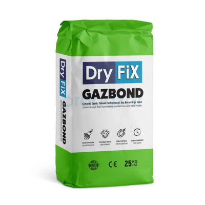 Dryfix Gazbond Çimento Esaslı Gazbeton Örgü Harcı 25 Kg - Dryfix
