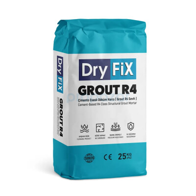 Dryfix Grout R4 Sınıfı Grout Harcı 25 Kg - Dryfix