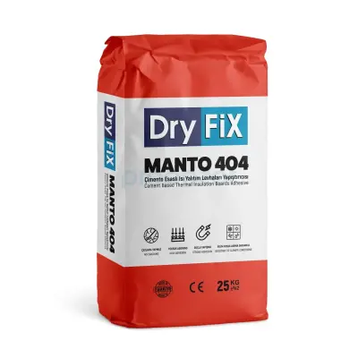 Dryfix Manto 404 Mantoloma Yapıştırıcısı 25 Kg - 1
