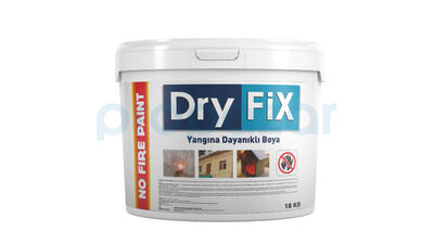 Dryfix No Fire Paint Yangın Geciktirici Alev Almayan Yanmaz Boya - 1