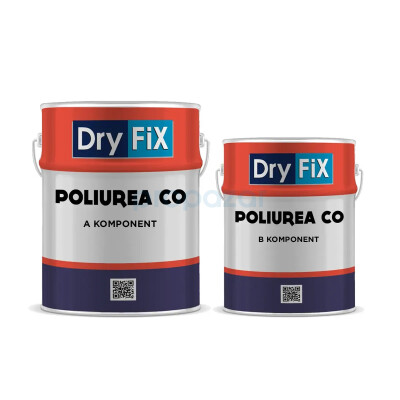 Dryfix Poliürea CO Soğuk Poliürea Esaslı Su Yalıtım Malzemesi 26,5 kg Set - Dryfix