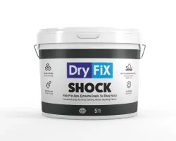 Dryfix Shock Çimento Esaslı Hızlı Priz Alan Su Tıkaç Harcı 5 kg - 1