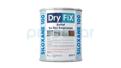 Dryfix Siloxane 100 Şeffaf Su İtici 3,5 lt - 1