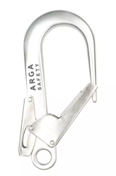 DSA-110 Çift Emniyetli Karabina Alüminyum - Arga Safety Yüksekte Çalışma