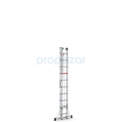 DUOROPE İpli & Makaralı Sürgülü Merdiven 2x12 Basamaklı - 4