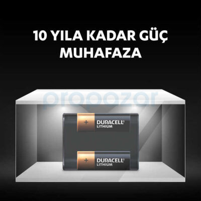 Duracell 2CR5/DL245 6V Lıthıum Pil 1'li - 2