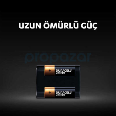 Duracell 2CR5/DL245 6V Lıthıum Pil 1'li - 3