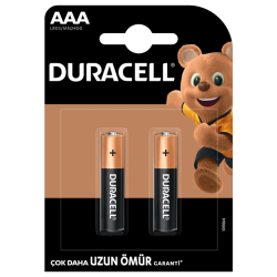 Duracell AAA İnce Pil 2'li - Duracell