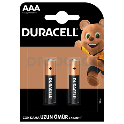 Duracell AAA İnce Pil 2'li - 1