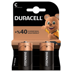 Duracell C Orta Pil 2'li - Duracell Piller