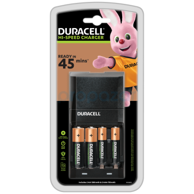 DURACELL CEF27 2*AA+2*AAA 4 PİLLİ ŞARJ CİHAZI - 1