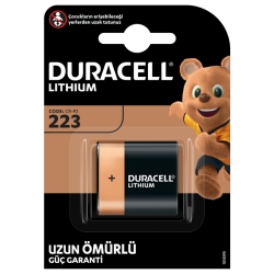 Duracell DL223A/CRP2 Pil 1'li - 1