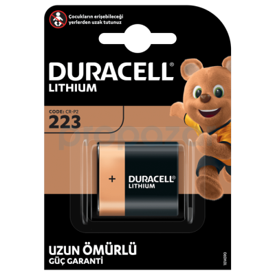 Duracell DL223A/CRP2 Pil 1'li - 1