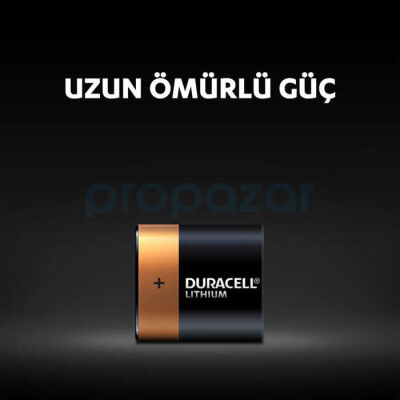Duracell DL223A/CRP2 Pil 1'li - 3
