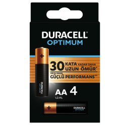 DURACELL OPTIMUM AA KALEM PİL 4LÜ - 1