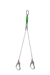 EKS 217-3 1.5 Metre Çift Bacaklı Halat Lanyard - EKS EKSED Yüksekte Çalışma Ürünleri