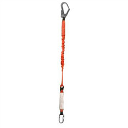 EKS 238-1 1.5 Metre Şok Emicili Elastik Tek Bacaklı Lanyard - 1