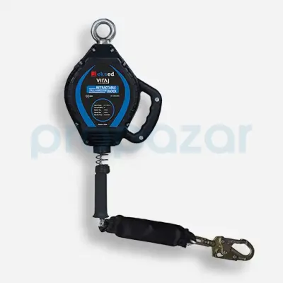 EKS-315 EKSED 15 Metre Çelik Halatlı Geri Sarımlı Düşüş Durdurucu - Made In Türkiye - 1