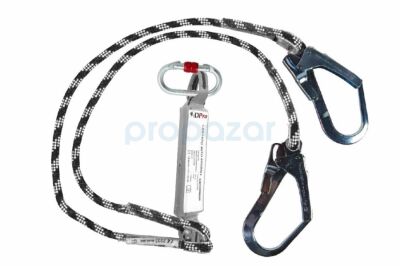 EKS DPRO DP-610 Gravity Şok Emicili Çift Bacaklı Lanyard 2 mt - 1