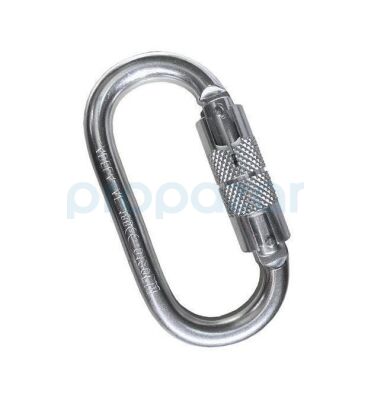 EKSED EKS-149-O3E Otomatik 3 Emniyetli Çelik Karabina 18mm 25kN - 1
