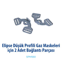 GVS Elipse SPM560 Gaz Maskeleri İçin Kafa Bandı Bağlantı Parçası - GVS