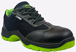 EMEX M1020 Anorak Deri Bağcıklı S1 Kompozit Burun İş Ayakkabısı - Emexsafety