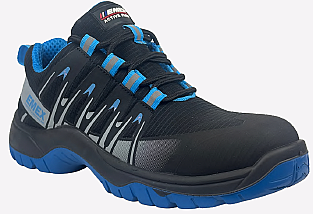 EMEX Momentum Mavi S1P Kompozit Burunlu Kevlar Ara Tabanlı İş Ayakkabısı - 1