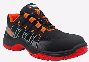 EMEX Momentum Oranj Turuncu S1P Kompozit Burunlu Kevlar Ara Tabanlı İş Ayakkabısı - 1