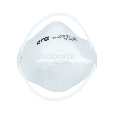 Era 1100 FFP1 NR Ventilsiz Yatay Katlanır Maske 25'li Paket - 2