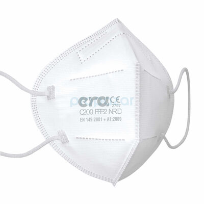 Era C200 FFP2 NR N95 Ventilsiz C Serisi Kulak Arkası Lastikli KN Tip Maske 10'lu Paket - 2