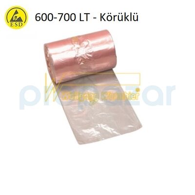 ESD Antistatik Çöp Torbası 600-700 Litre Körüklü 3110.853 - 1