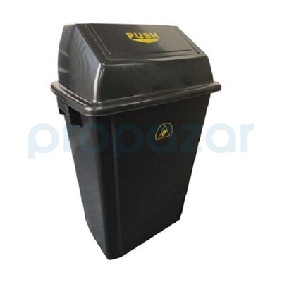 ESD İletken Kapaklı Çöp Kutusu 60lt IZ-WB_L60 - 1