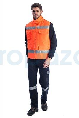 Everest 9126 Hi-Vis Yelek Fermuarlı - 1