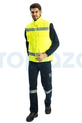 Everest 9126 Hi-Vis Yelek Fermuarlı - 8